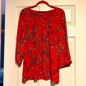 Rose & Olive flower pattern blouse. Never worn.